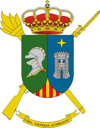 Escudo de la USBA 'General Almirante'