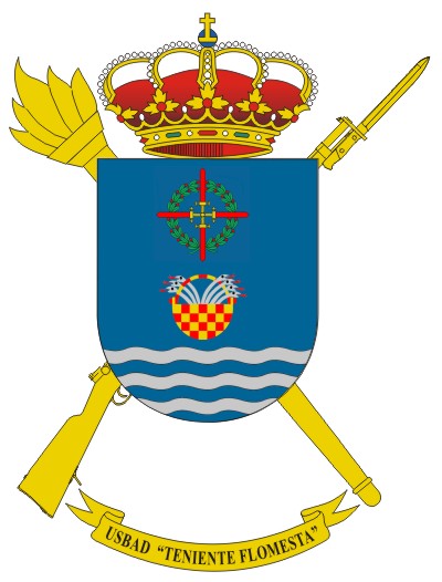 Escudo de la Escudo de la USBAD 'Teniente Flomesta'