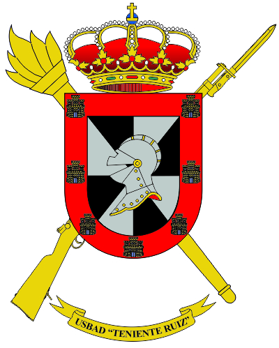 Escudo de la USBAD 'Teniente Ruíz'