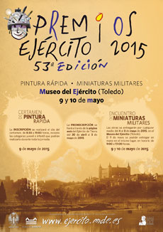 Cartel promoción Premios Ejército 2015 (abre en ventane nueva)