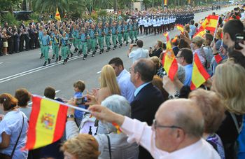 Desfile, Día de las Fuerzas Armadas 2011 Málaga