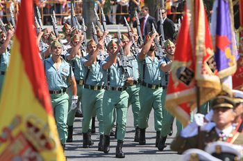 Desfile, Día de las Fuerzas Armadas 2011 Málaga