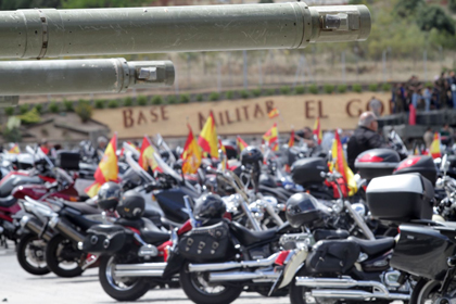 Marcha motera Ejército de Tierra 2015: "Con tu Ejército, con nuestra Bandera"