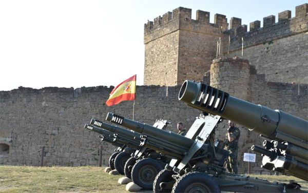 Piezas de Artillería en Pedraza