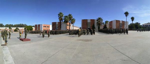 Formación del Batallón de Alumnos