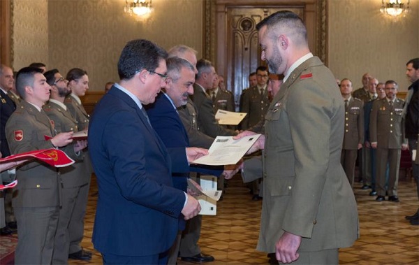 Ceremonia de entrega de los diplomas