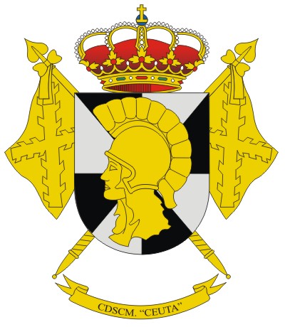 Escudo del Centro Deportivo Sociocultural Militar 'Ceuta'