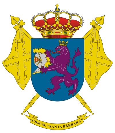 Escudo del Centro Deportivo Sociocultural Militar 'Santa Bárbara'