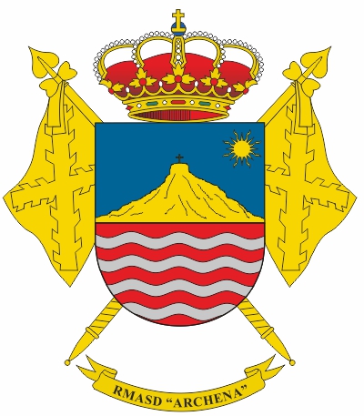 Escudo de la Residencia Militar de Acción Social y Descanso 'Archena'