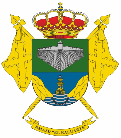 Escudo de la Residencia Militar de Acción Social y Descanso 'El Baluarte'