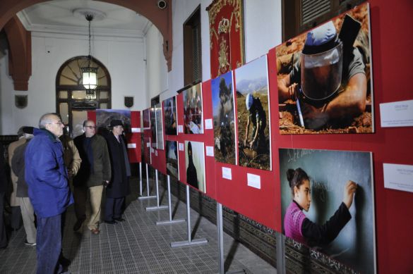 Fotografías de la exposición “Misión:Líbano”. Foto(OCP_MADOC)