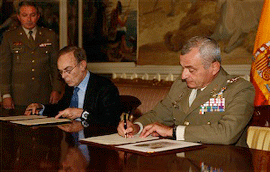 The agreement was signed on 8th October