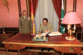 Signing the Headquarters Guest Book 