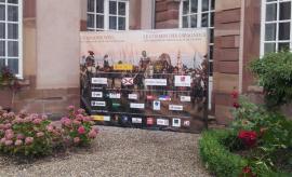 Cartel promocional de la exposición en Estrasburgo