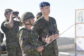 Felipe VI attends exercise 'Trident Juncture'
