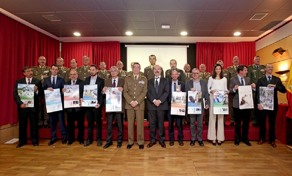 The calendar was presented at Army HQ (Madrid)