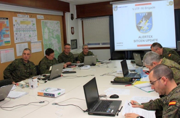First test for the Very High Readiness Joint Task Force