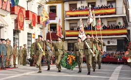 Homenaje a los que dieron su vida por España 