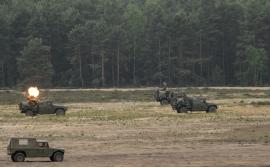 Deployment of the Spanish unit in the exercise