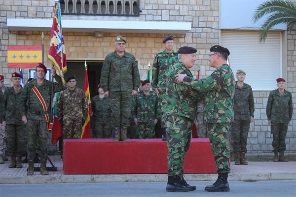 Change of command between the Portuguese generals