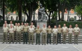 Los militares brasileños y españoles en el CGE