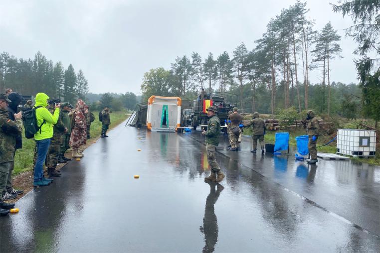 The exercise was carried out in Germany