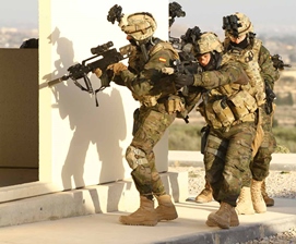 Special Operations Command team in action