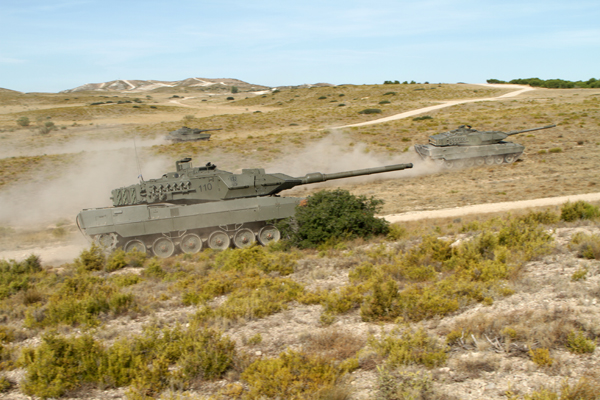 Leopardos tanks’ unit