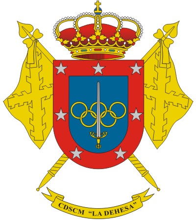Escudo del Centro Deportivo Sociocultural Militar 'La Dehesa'