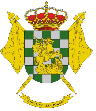 Escudo del Centro Deportivo Sociocultural Militar 'San Jorge'