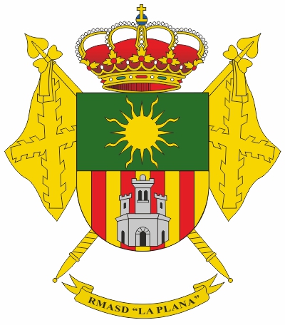 Escudo de la Residencia Militar de Acción Social y Descanso 'La Plana'
