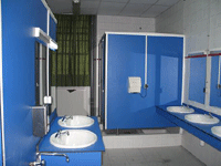 logistic quarters toilets