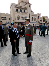 Commemoration of the Veteran's Day 2015 at the staff El Bruch (Barcelona)