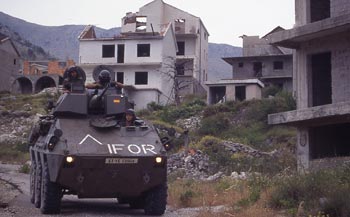 Conmemoración del final de la misión en Bosnia i Herzegovina (1999)