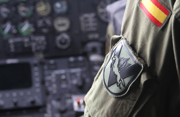 5th Transport Helicopter Battalion Unit Shield.  Close-up view
