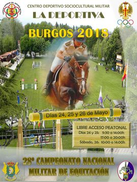 Cartel promocional del Campeonato en Burgos