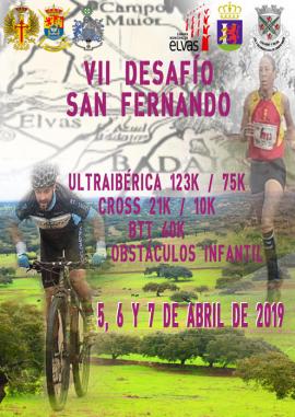 Cartel promocional del VII Desafío San Fernando