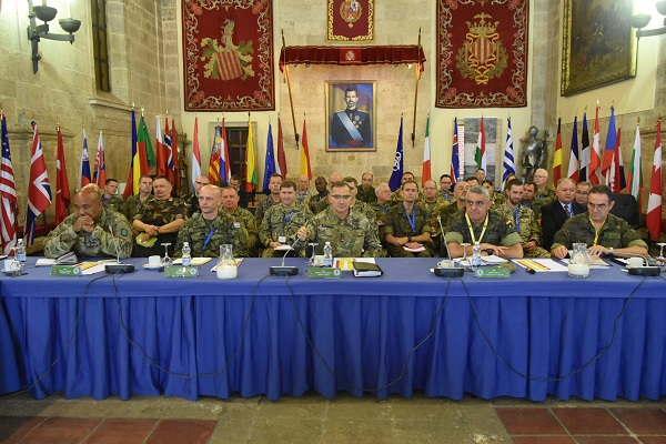 El JEME junto a sus colegas de la OTAN