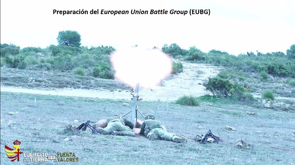 Preparación del European Union Battle Group