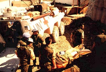 Conmemoración del final de la misión en Bosnia i Herzegovina. Unidades del Ejército