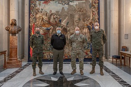 El JEME recibe al jefe del Mando Terrestre de la OTAN