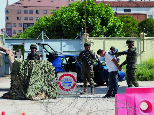 En el Checkpoint la Policía Militar detuvo a un sospechoso