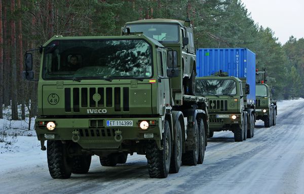 Logistic vehicles in Latvia