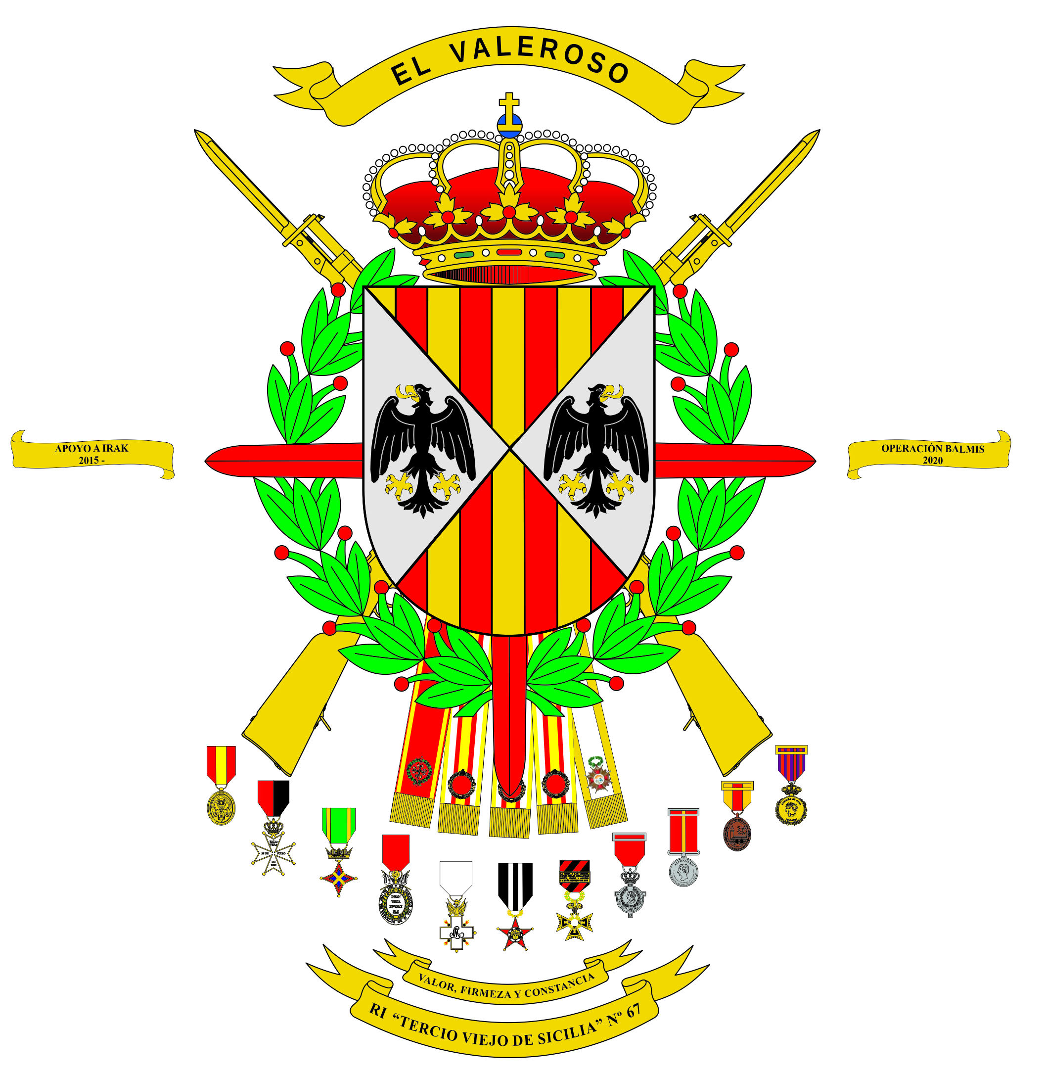 Escudo del Regimiento