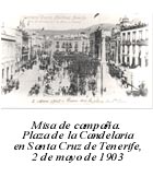 Misa de campaña. Plaza de la Candelaria en Santa Cruz de Tenerife, 2 de mayo de 1903 bis