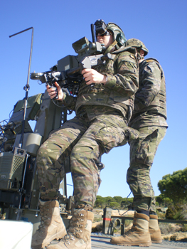 Tiro Misiles Mistral, Regimiento de Artillería Antiaérea Nº 71, CMT "Médano del Loro" Huelva