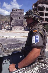 Conmemoración del final de la misión en Bosnia i Herzegovina (1993 - 1996 - 1998)