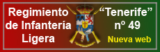 Nueva web del Regimiento de Infantería Ligera "Tenerife" nº 49