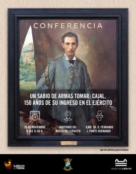 Cuadro “Ramón y Cajal en Cuba”